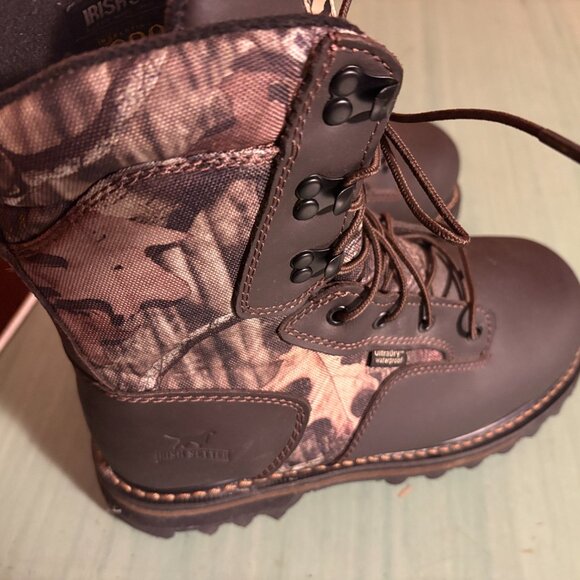 Irish Setter Brown Camouflage Heeled Boots - Picture 7 of 14
